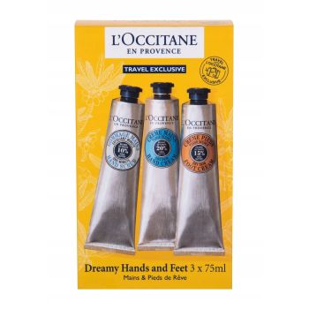 L´occitane Shea Krem do rąk Peeling Krem do stópN