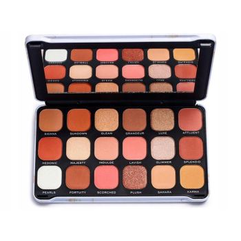 Makeup Revolution Paleta cieni do powiek Forever F