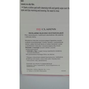 Mleczka do twarzy Clarins 200 mlN